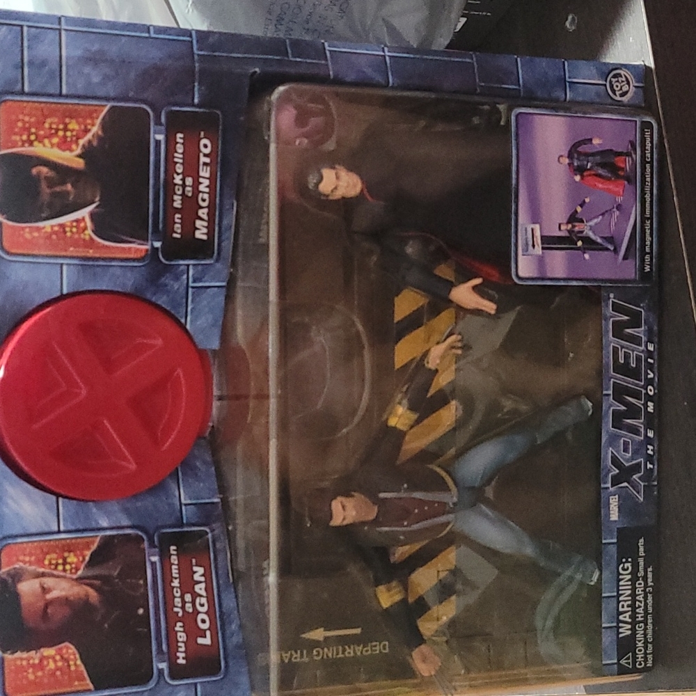 Xman the movie Logan & Magneto